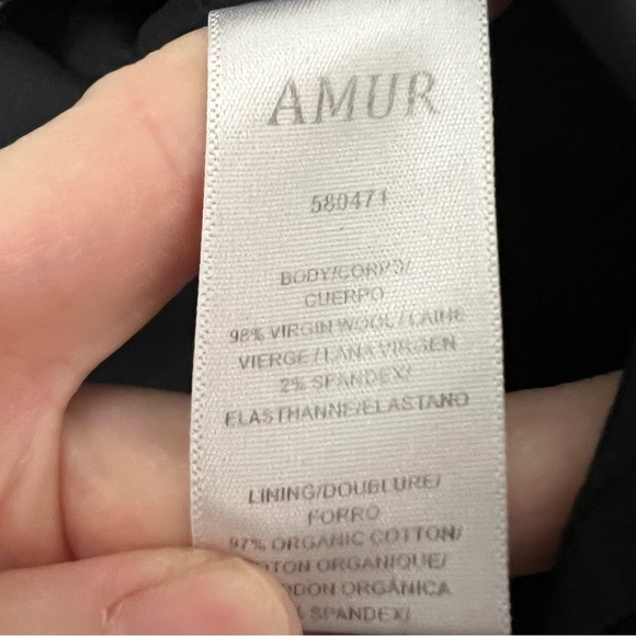 AMUR Uma Dress Grey/Charcoal - Picture 10 of 11